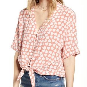 Rails 100%‎ Silk Thea Sweetheart Top Size M